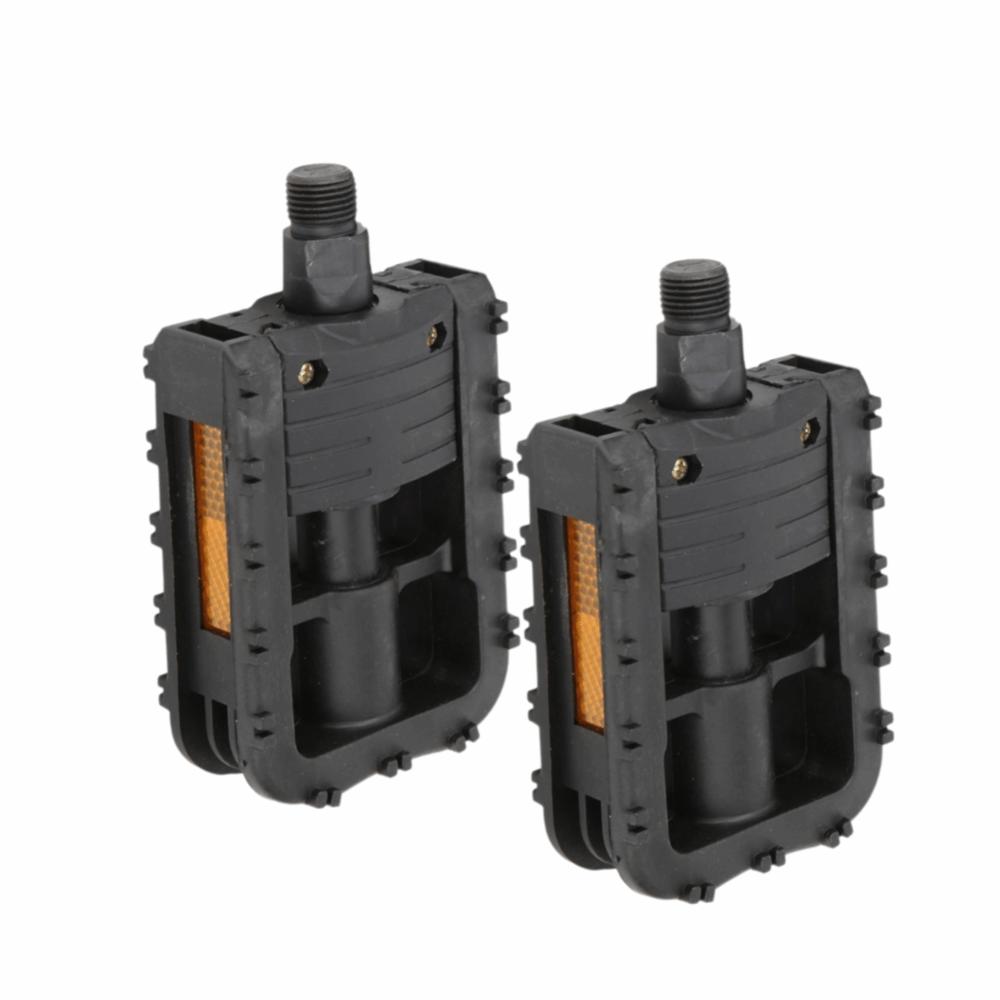 1 пара складных педалей для складного велосипеда, платформенных педалей для горных, шоссейных, электровелосипедов чёрный